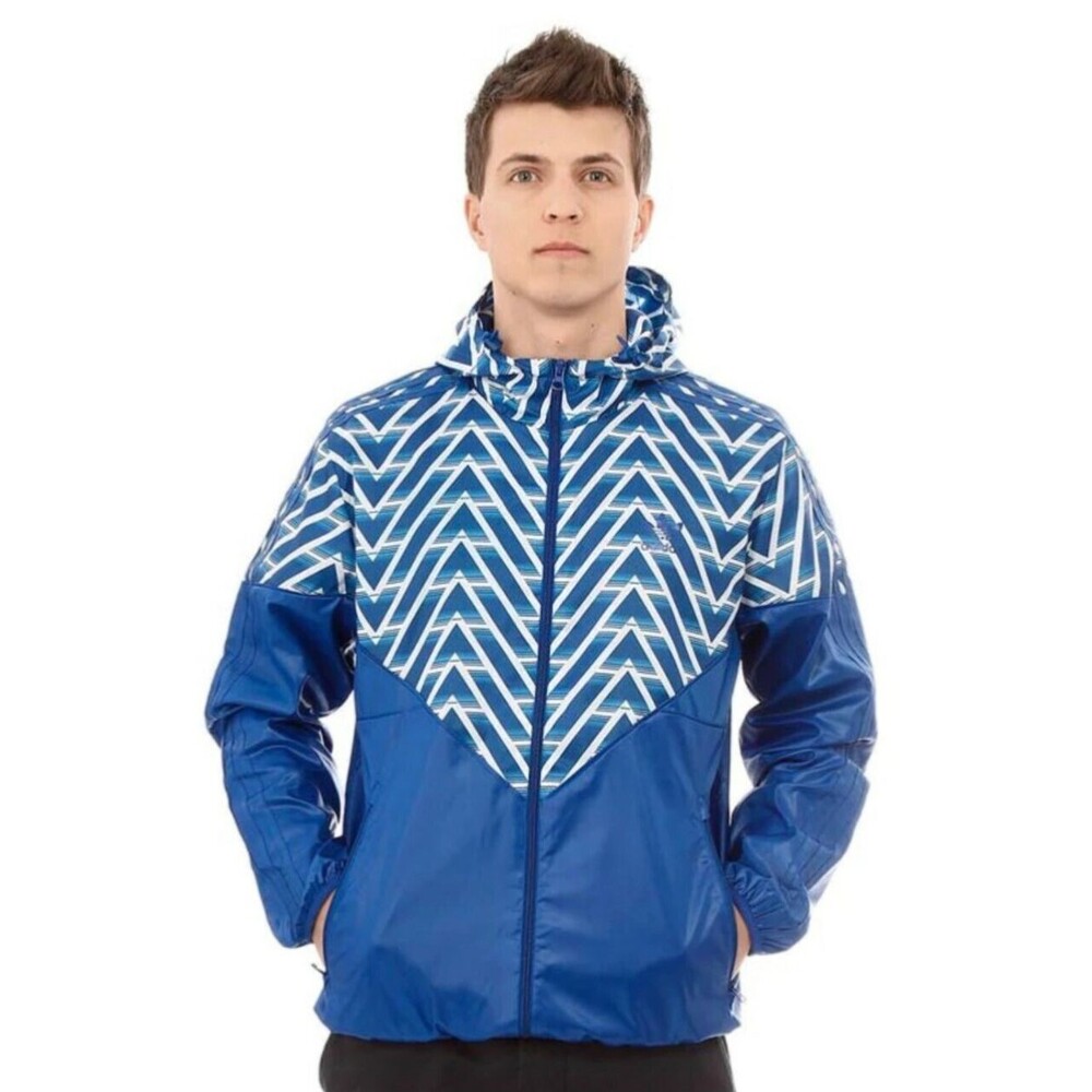 Adidas Originals Vintage Super Rare Jacket Windbreaker Glanz Cal Surf L